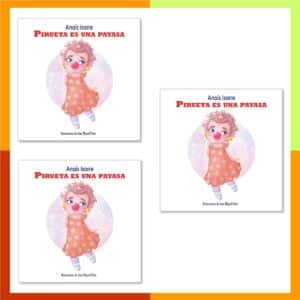 Pack 3 cuentos Pirueta es una Payasa